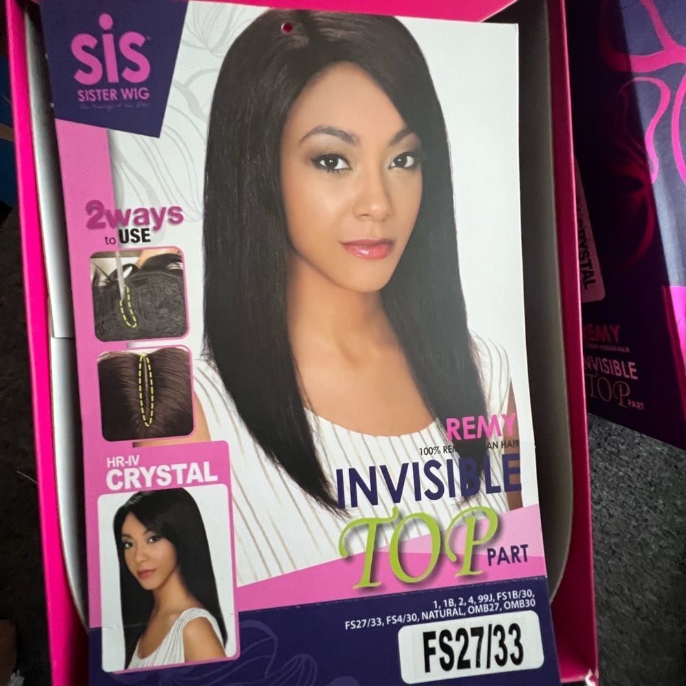Beautiful red remy human hair wig